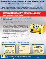 Rotary Table Check-Up Program Flyer